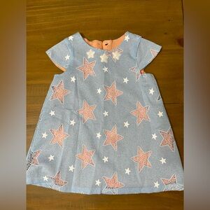 Girls Pippa & Julie Stars Dress - 24M